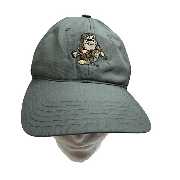 Vintage Adidas Unisex Disney Grumpy Gray Baseball Golf‎ Adjustable Strap - Picture 1 of 13